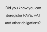 How to Cancel PAYE or VAT Obligations on iTax