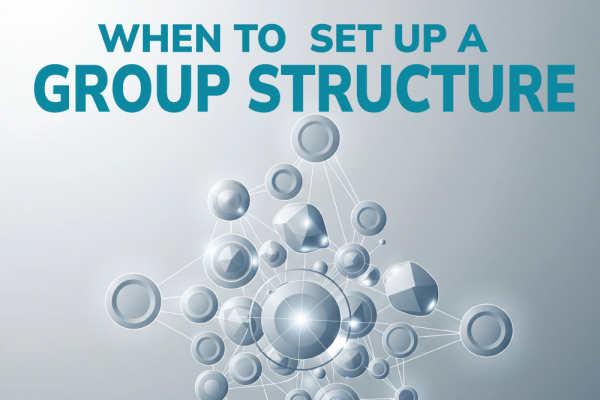 Should you create a group structure from the beginning or once established?